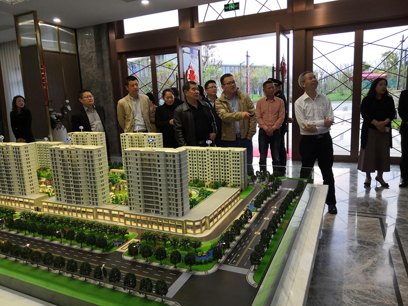 省供銷社理事會(huì)副主任張建調(diào)研松陽(yáng)美林&middot;南城壹號(hào)