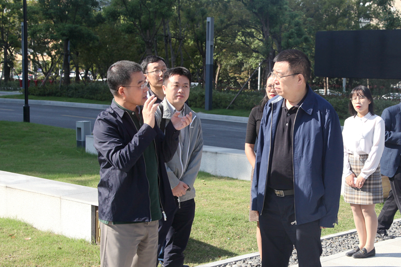 河北省供銷(xiāo)社主任丁榮進(jìn)到訪(fǎng)浙農(nóng)