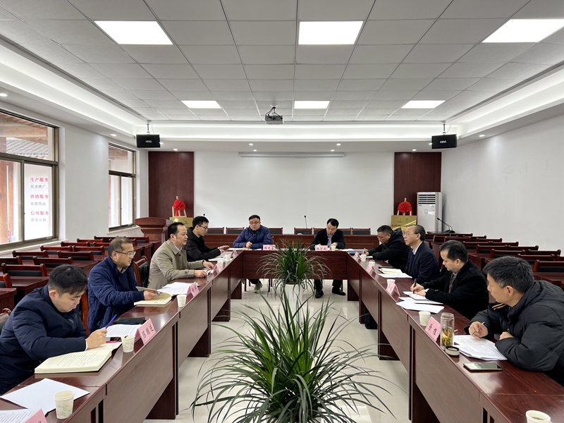 省供銷社副主任郭峻赴紹興、金華檢查春耕農資保供工作