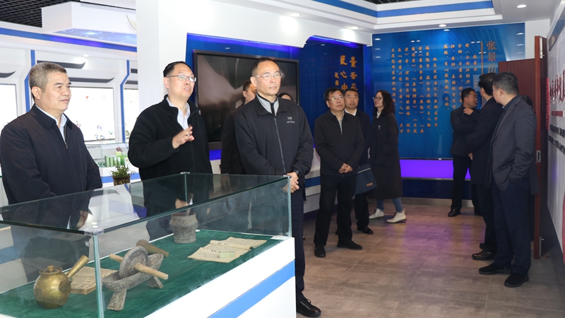 省人大常委會委員、社會建設委員會副主任委員王敏一行調研景岳堂