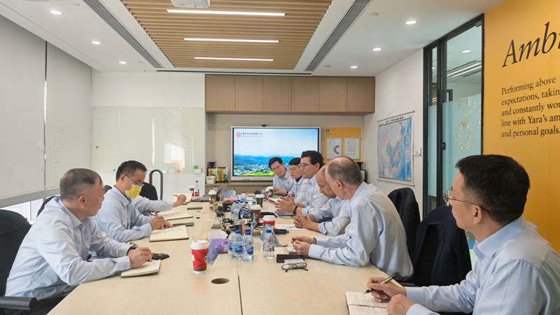 惠多利同雅苒國(guó)際開展會(huì)晤交流